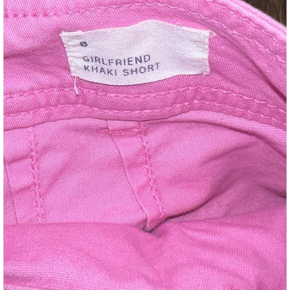 GAP Girlfriend Khaki Shorts With Pockets Size 8 - Picture 2 of 6